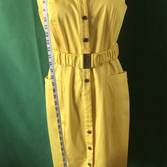 - Calvin Klein yellow dress - Picture 7 of 7